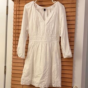 Universal Thread White eyelet Dress